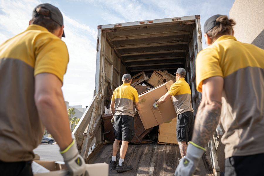 Contractor Debris Hauling Phoenix for Cleaner Job Sites